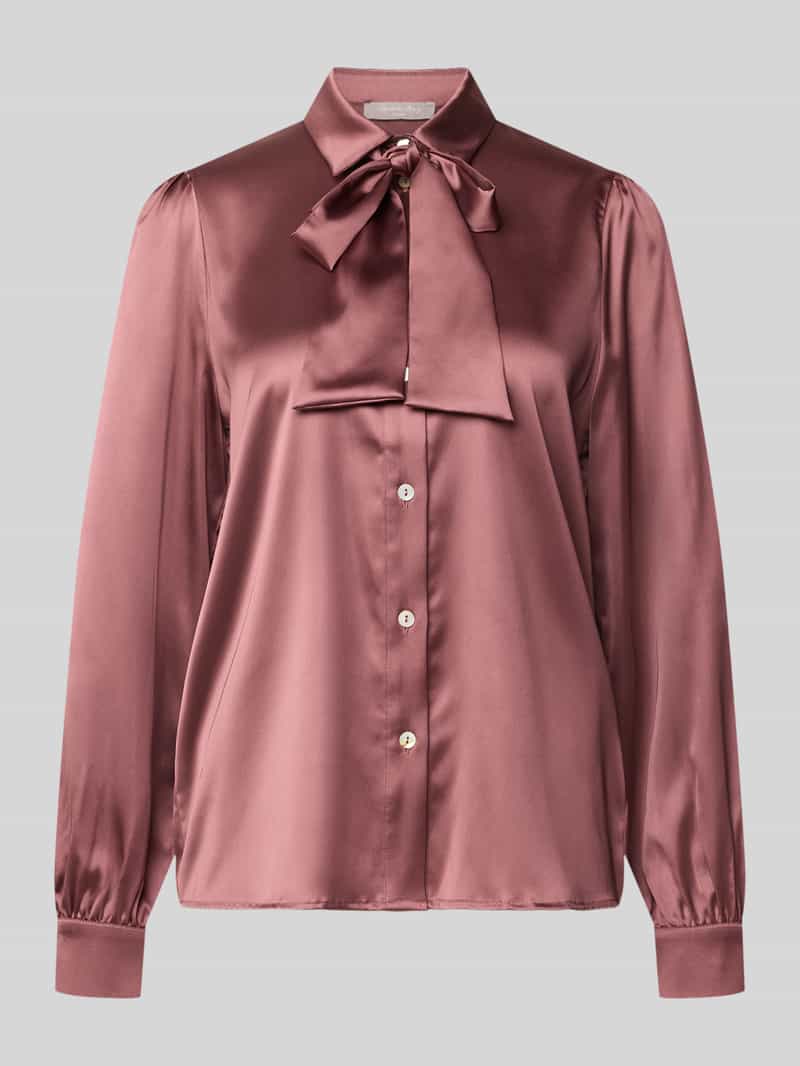 Christian Berg Woman Selection Regular fit overhemdblouse van satijn