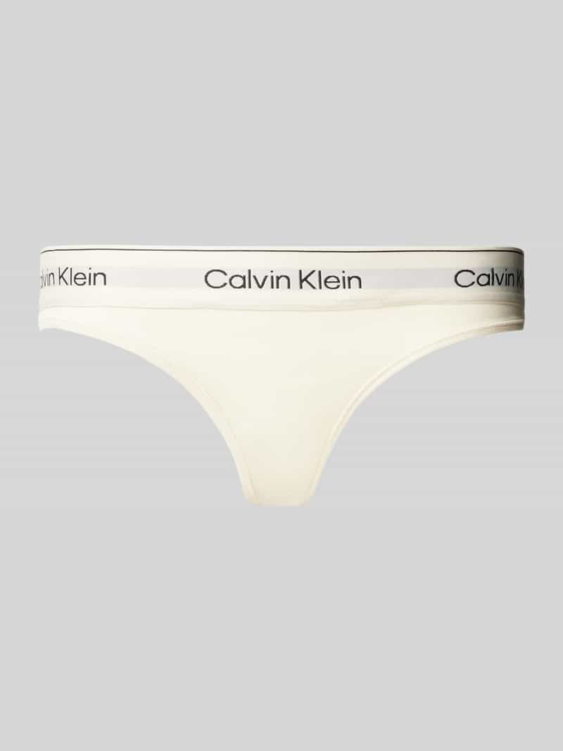 Calvin Klein Underwear String met elastische band met logo