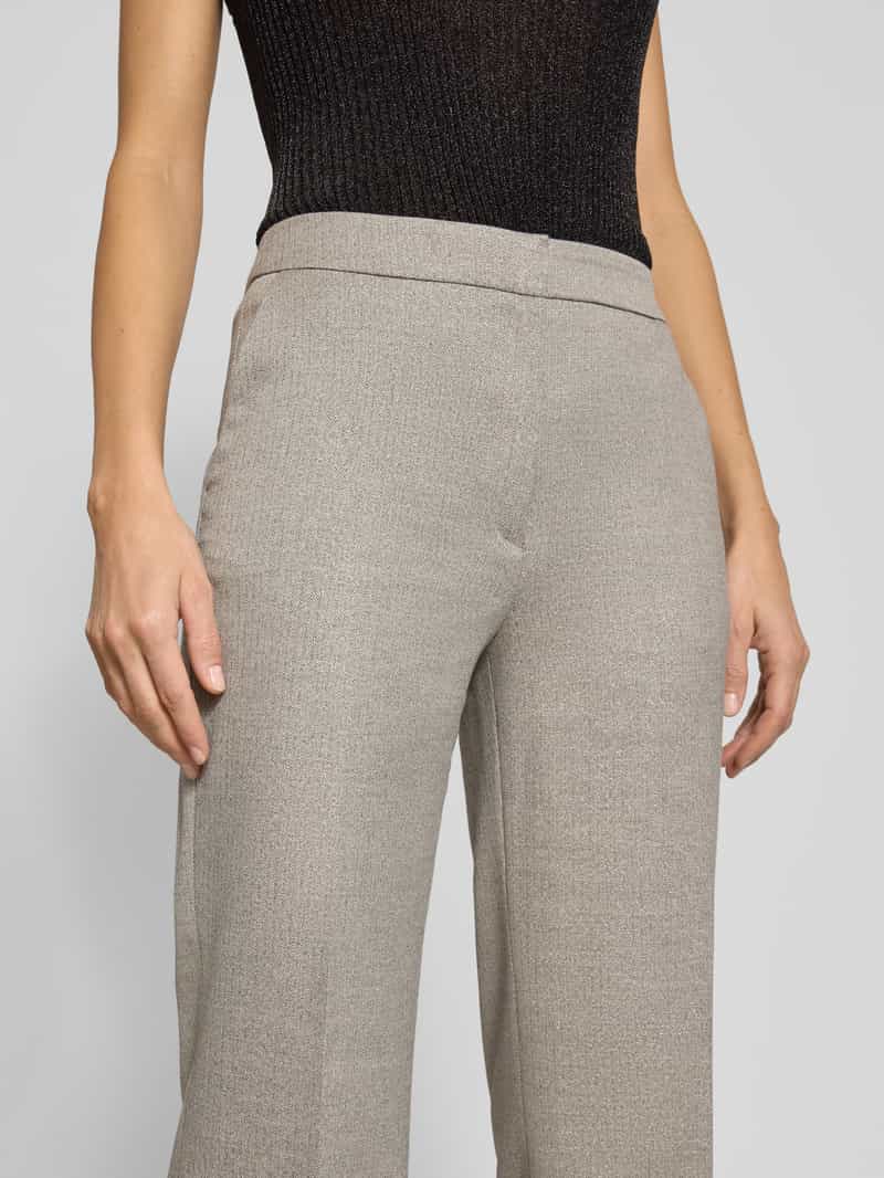 s.Oliver BLACK LABEL Wide leg broek van viscosemix