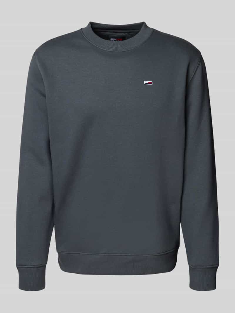 Tommy Jeans Regular fit sweatshirt met logobadge