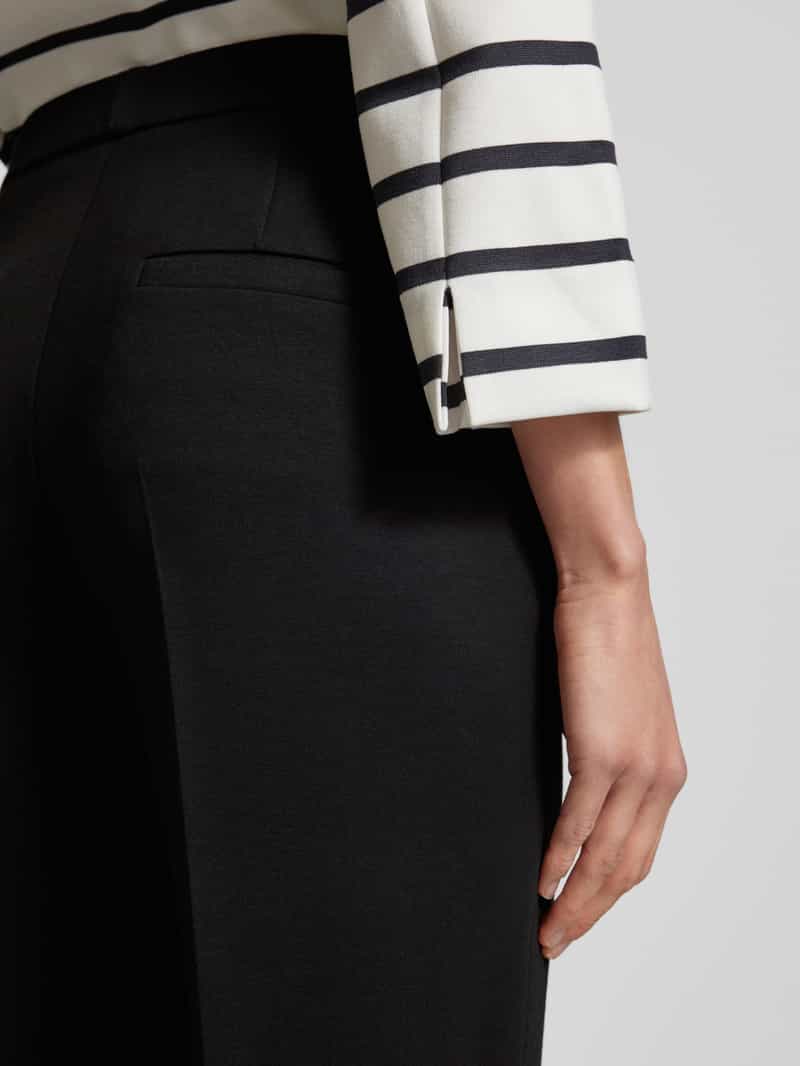 RAFFAELLO ROSSI Straight leg stoffen broek in verkorte pasvorm model 'RENEÉ'