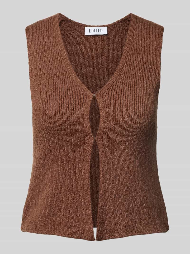 EDITED Gilet met V-hals model 'Rike'