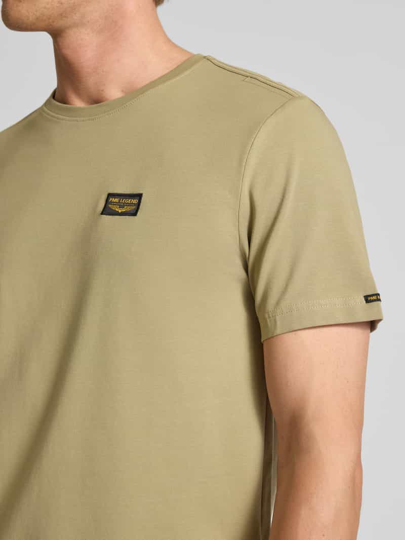 PME Legend T-shirt met labeldetail model 'GUYVER'