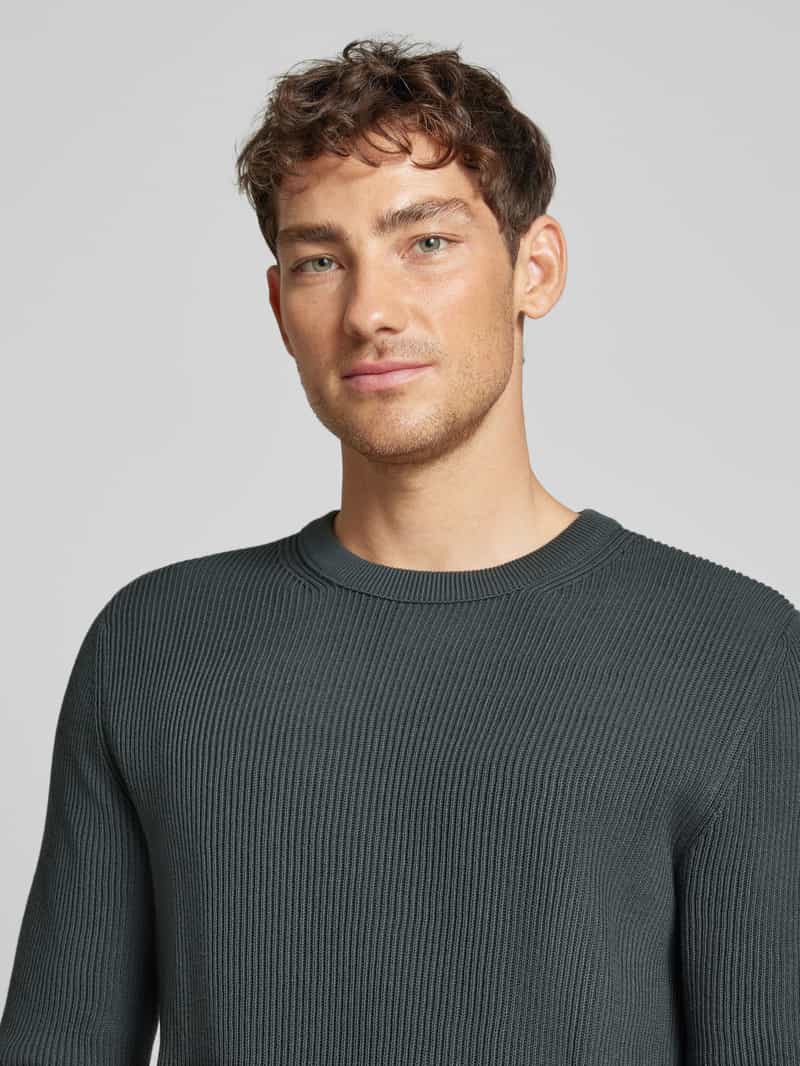 JAKE*S STUDIO MEN Gebreide pullover met ronde hals