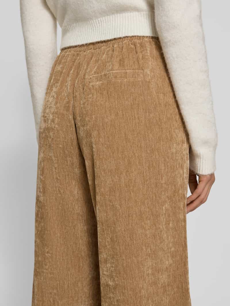 Jake*s Casual Fluwelen broek met elastische band