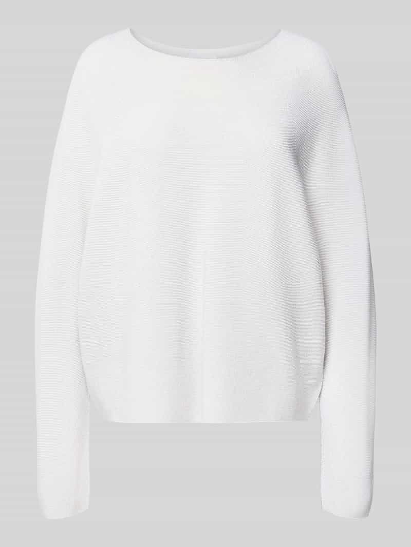 Rich & Royal Glanzende gebreide pullover van wolmix