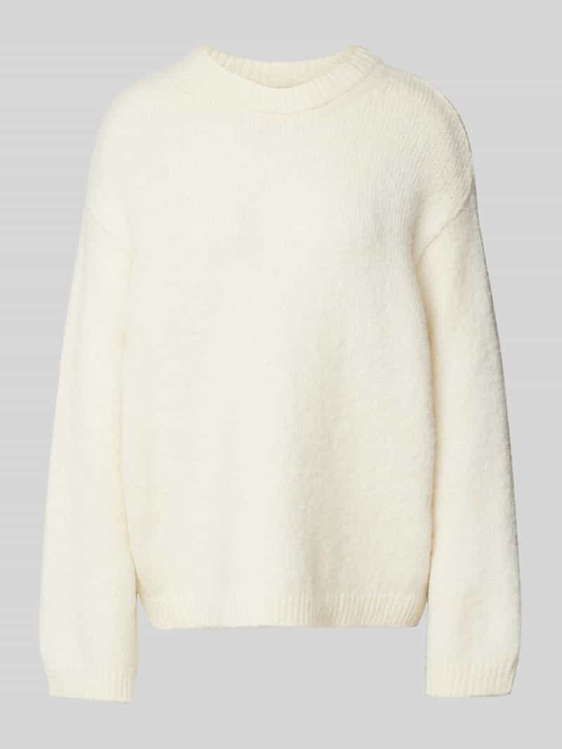 Gina Tricot Gebreide pullover met extra brede schouders model 'Boxi'