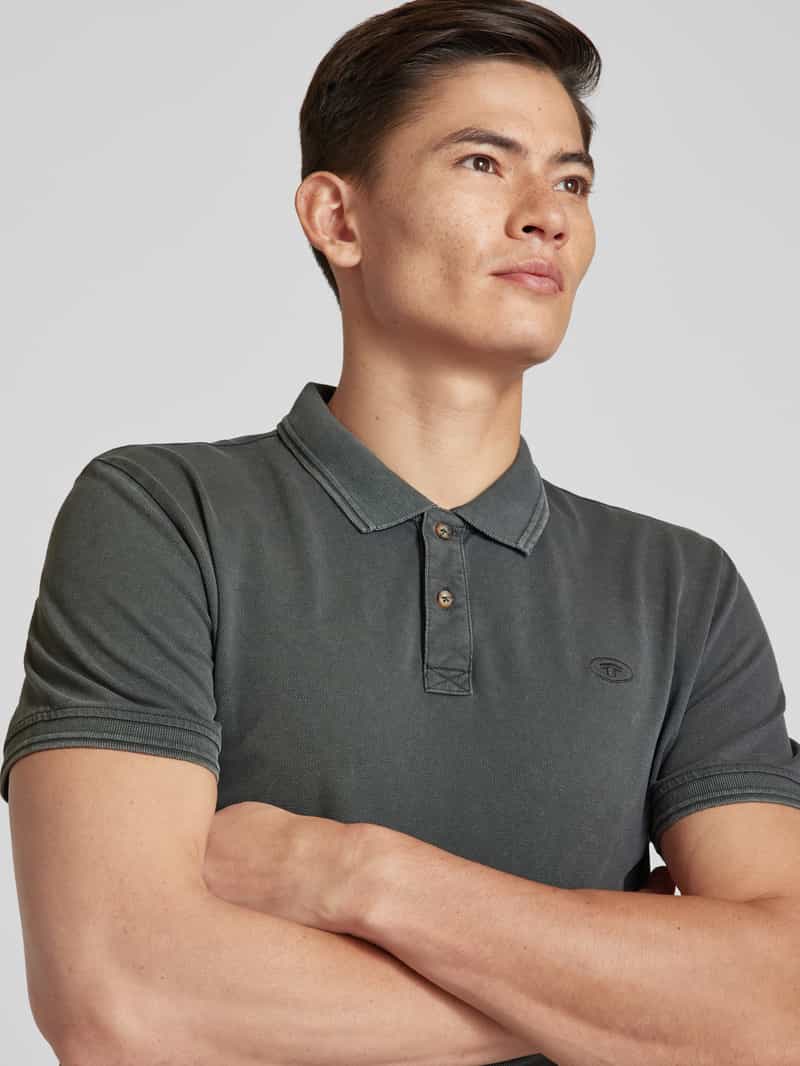 Tom Tailor Regular fit poloshirt in used-look