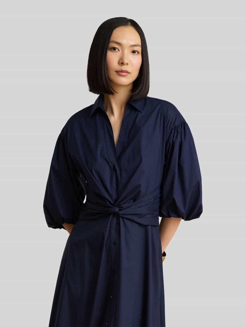 Lauren Ralph Lauren vrijetijdsjurk in a-lijn van katoenmix