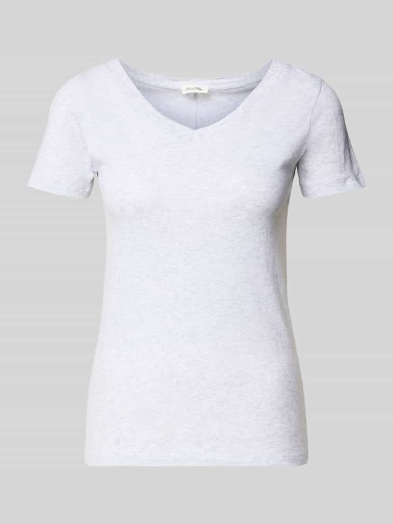 American vintage T-shirt met V-hals model 'GAMIPY'