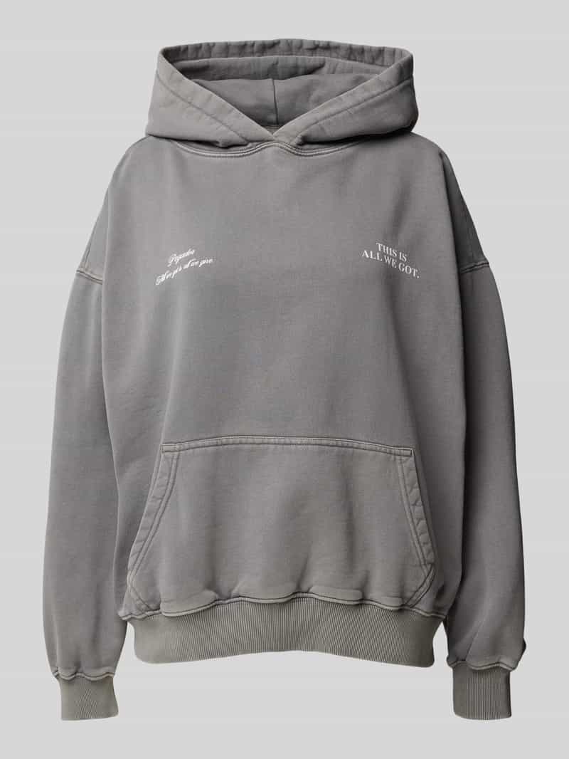 Pegador Oversized hoodie met labelprint model 'LENA'