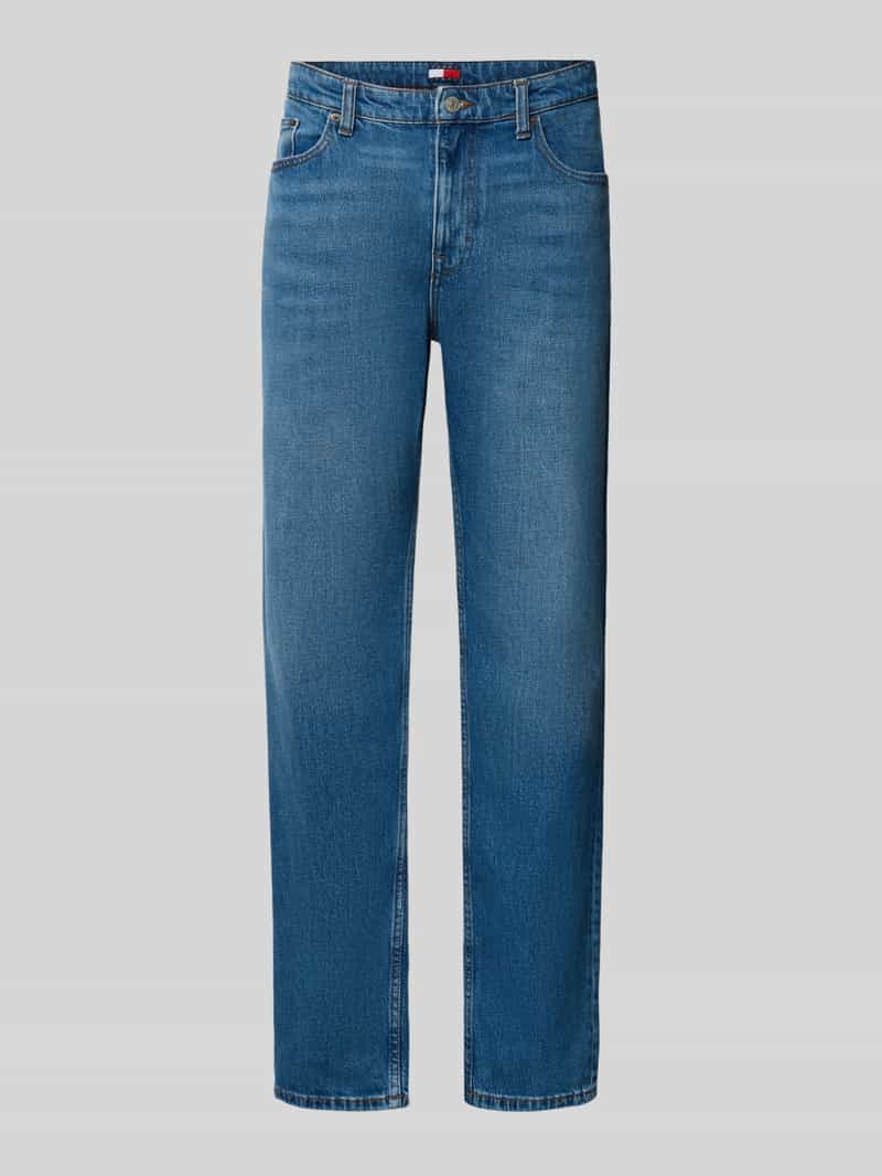 Tommy Jeans Slim straight fit jeans van katoenmix model 'RYAN'