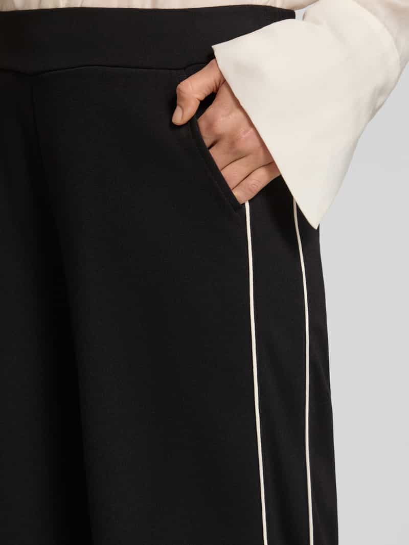 milano italy Joggingbroek van viscosemix met elastische band