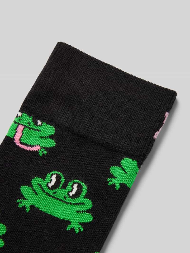 Happy Socks Sokken met labelprint