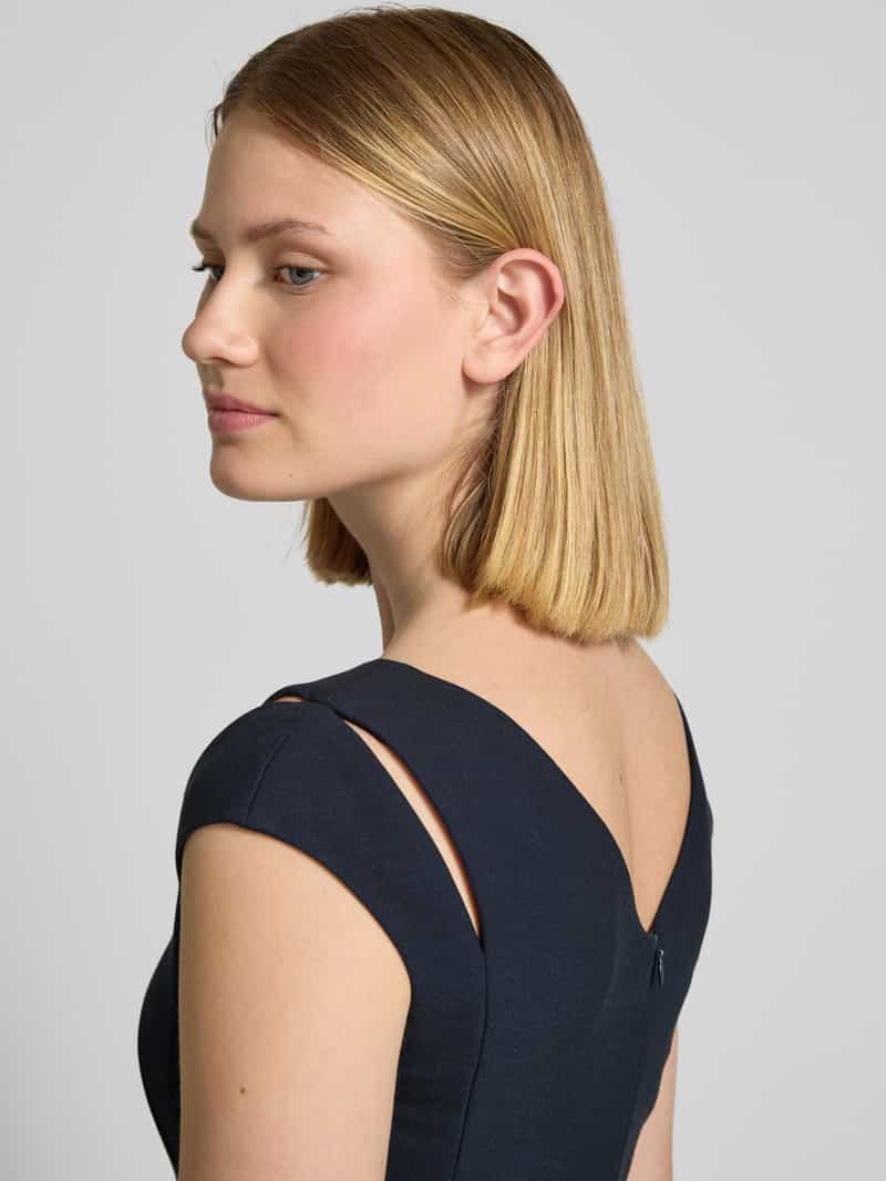 Boss Mini-jurk met kapmouwen model 'Dileky'