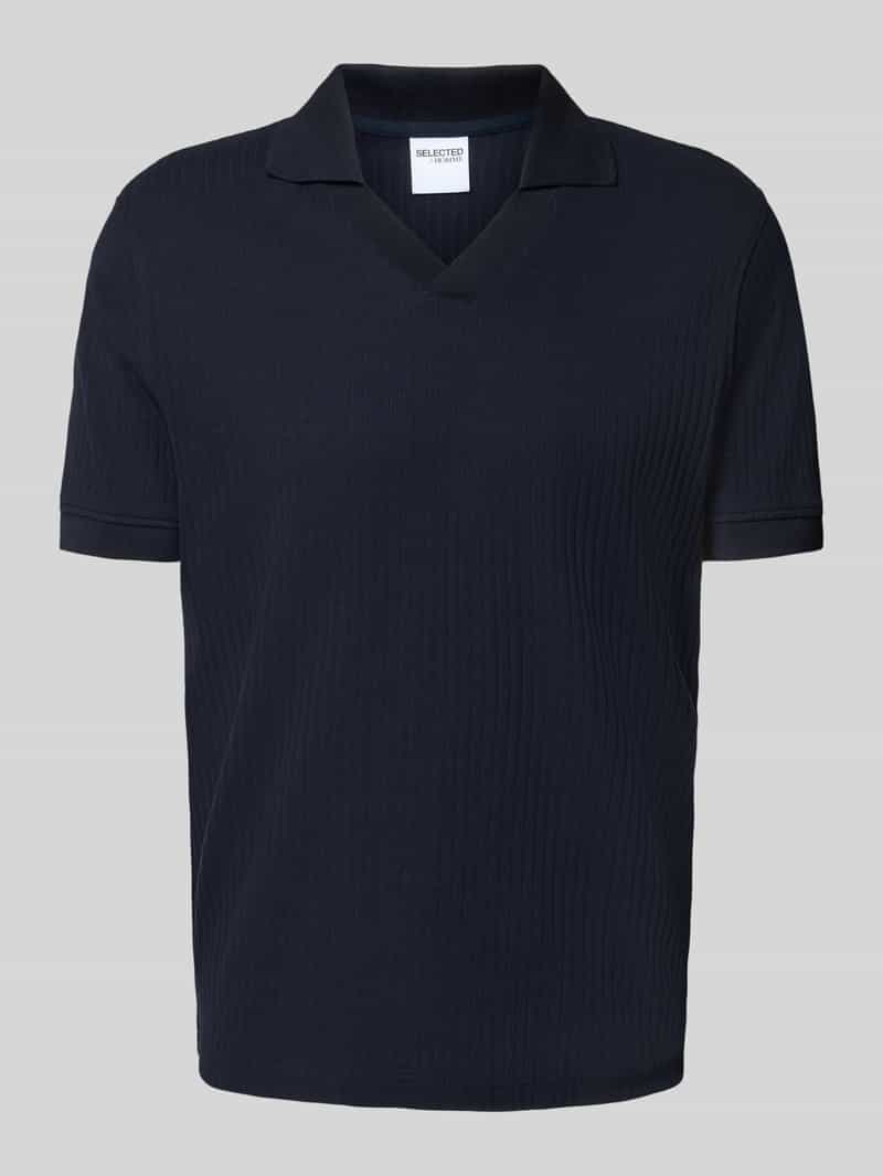 Selected Homme Regular fit poloshirt van katoenmix model 'TRISTAN'