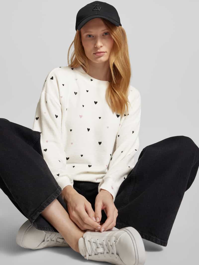 Tom Tailor Denim Regular fit gebreide pullover van viscosemix