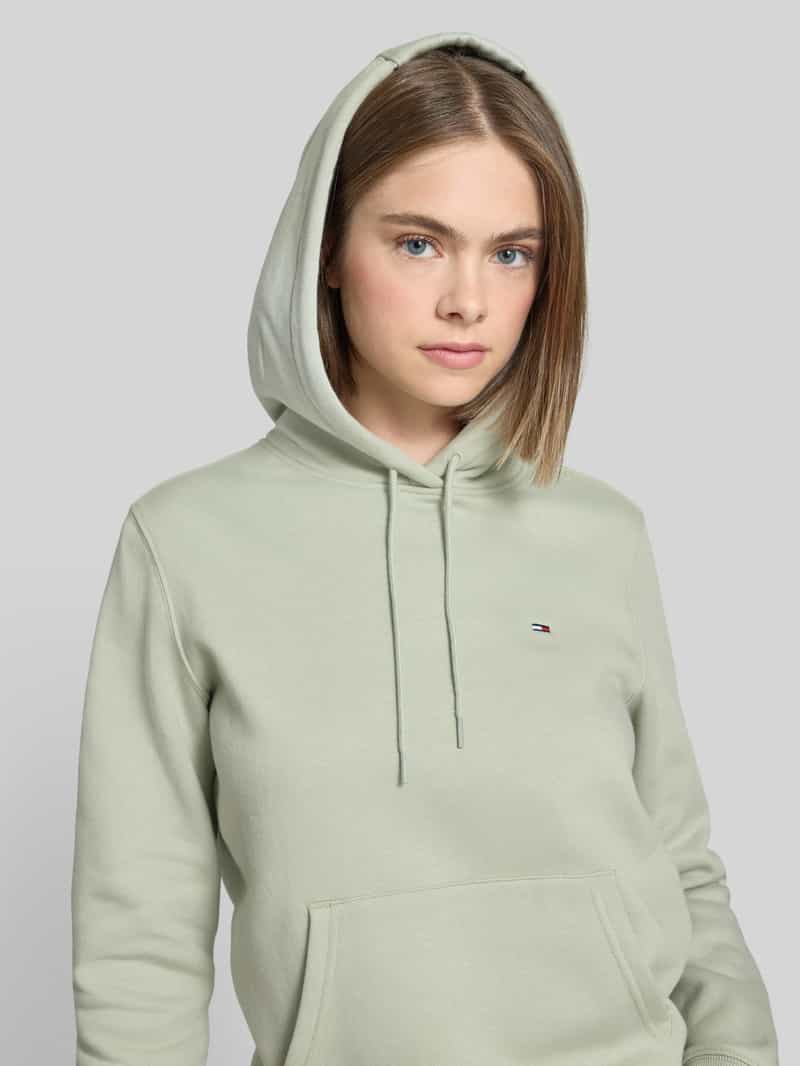 Tommy Jeans Regular fit hoodie van katoenmix