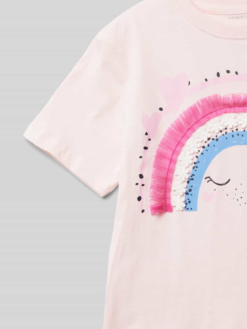 name it T-shirt met labeldetail model 'DITTO'