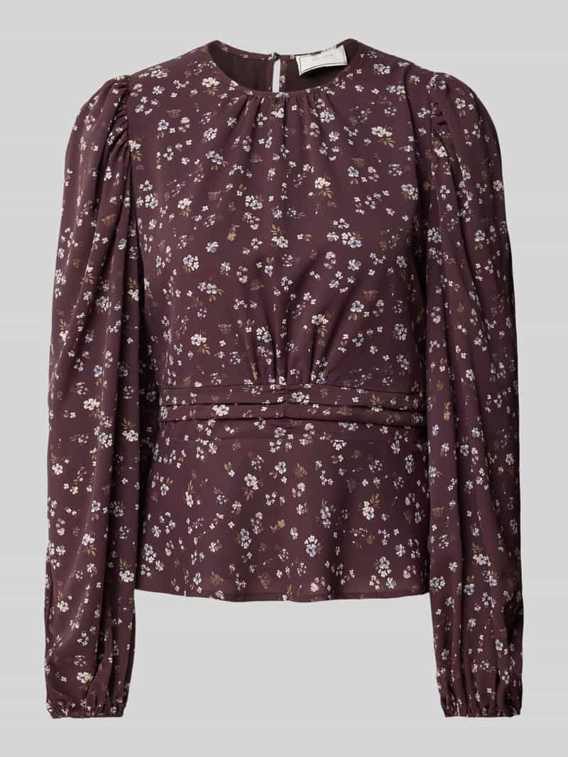NEO NOIR Regular fit blouse in all-over look model 'Delphine'