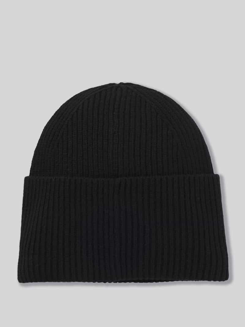 HUGO Beanie van scheerwolmix model 'SAFFA'