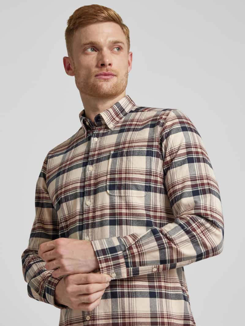 Barbour Tailored fit vrijetijdsoverhemd met button-downkraag
