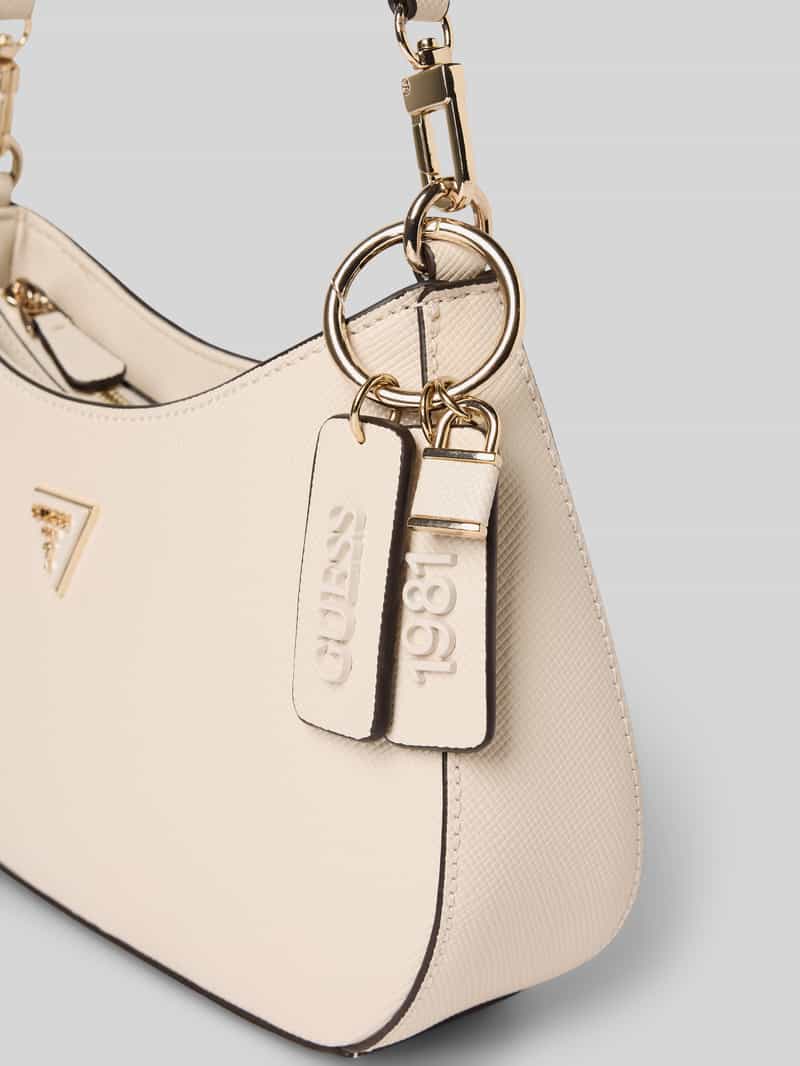 Guess Handtas met labelapplicaties model 'NOELLE II'