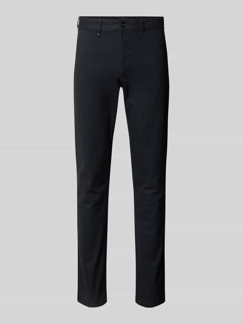 Boss Orange Slim fit chino van katoenmix