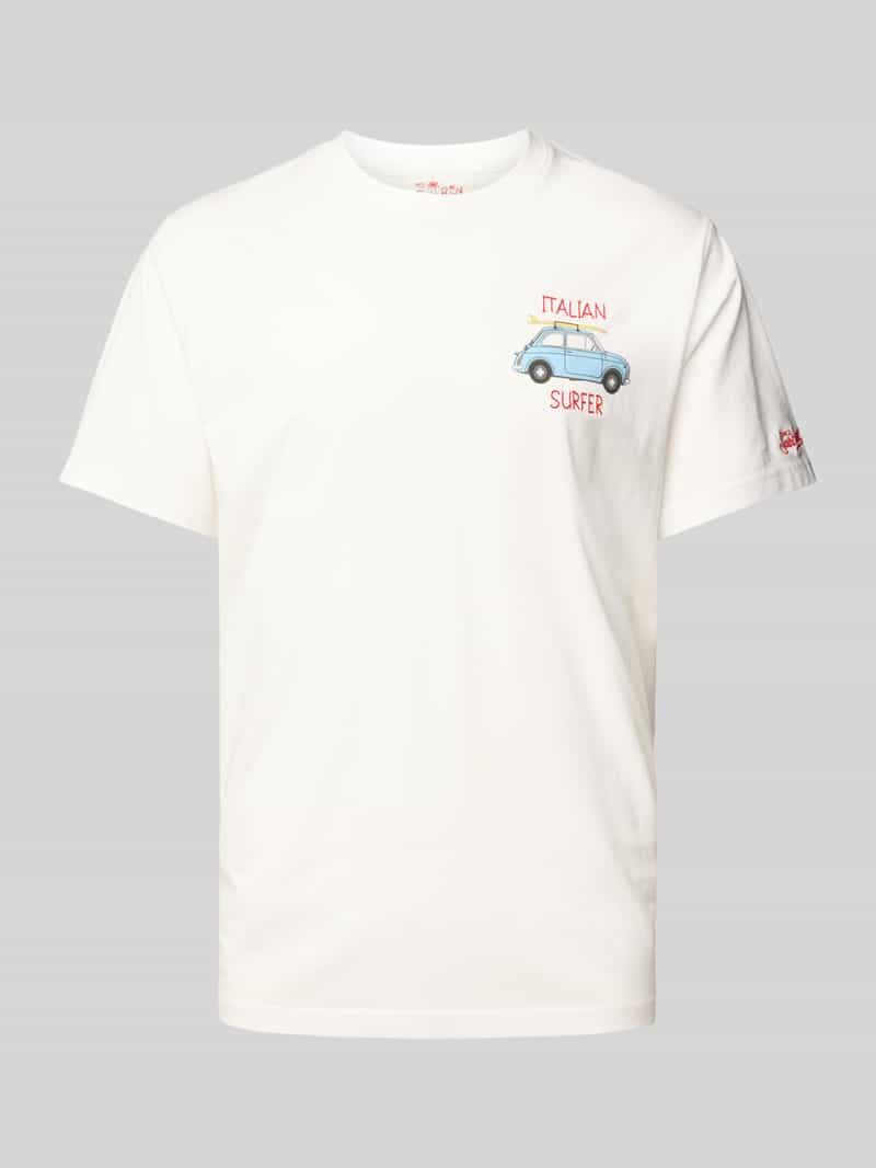 MC2 Saint Barth T-shirt met statementstitching