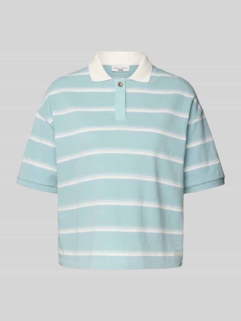 Marc O'Polo DENIM Poloshirt met korte knoopsluiting