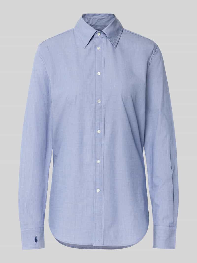 Polo Ralph Lauren Regular fit overhemdblouse met logostitching