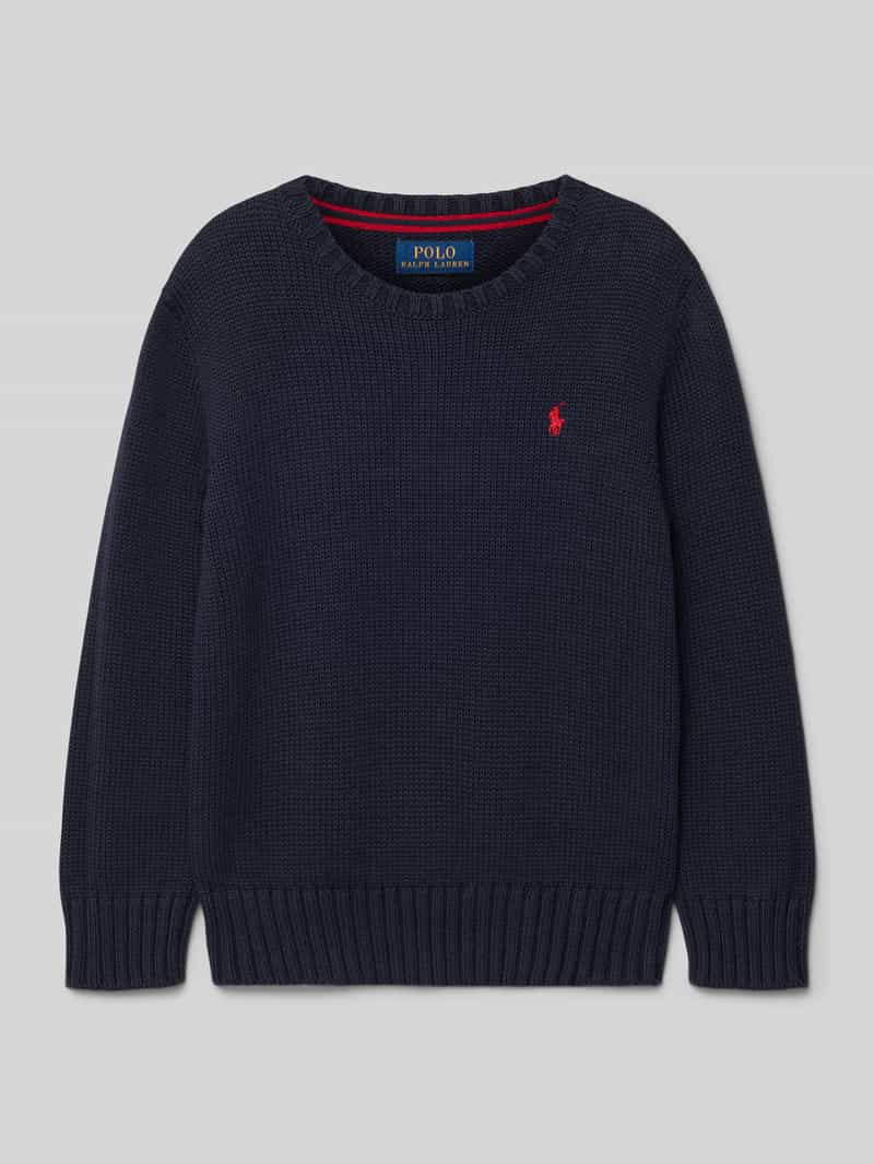 Polo Ralph Lauren Kids Gebreide pullover met labelstitching