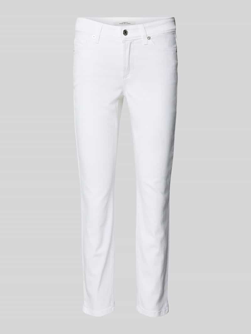 CAMBIO Slim fit jeans met verkort model 'PIPER'