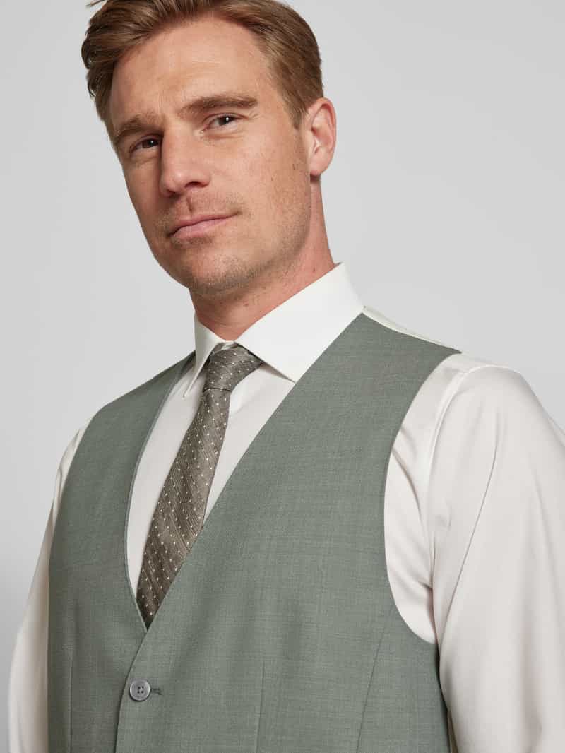Boss Gilet met paspelzakken model 'Jasper'