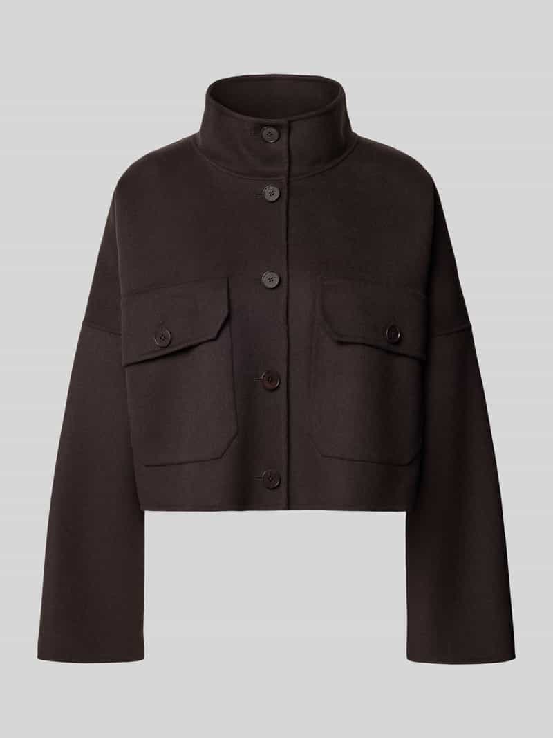 boxy fit jack met opstaande kraag model 'ARKLOW'