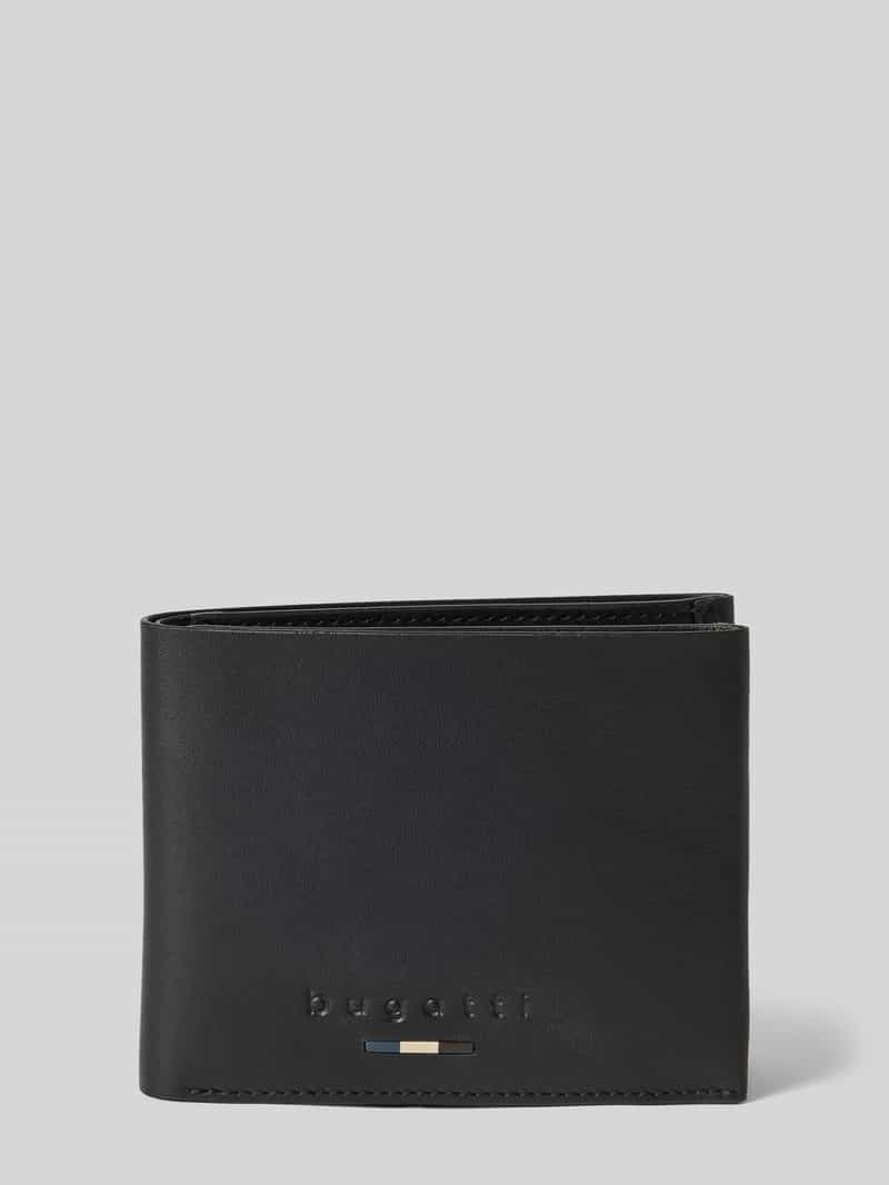 Bugatti Portemonnee met labeldetail model 'Romeo'
