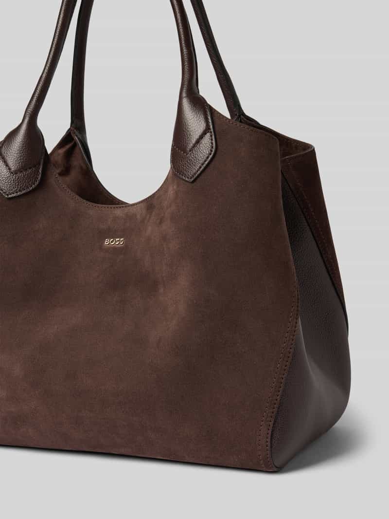 Boss Shopper van rundersuède