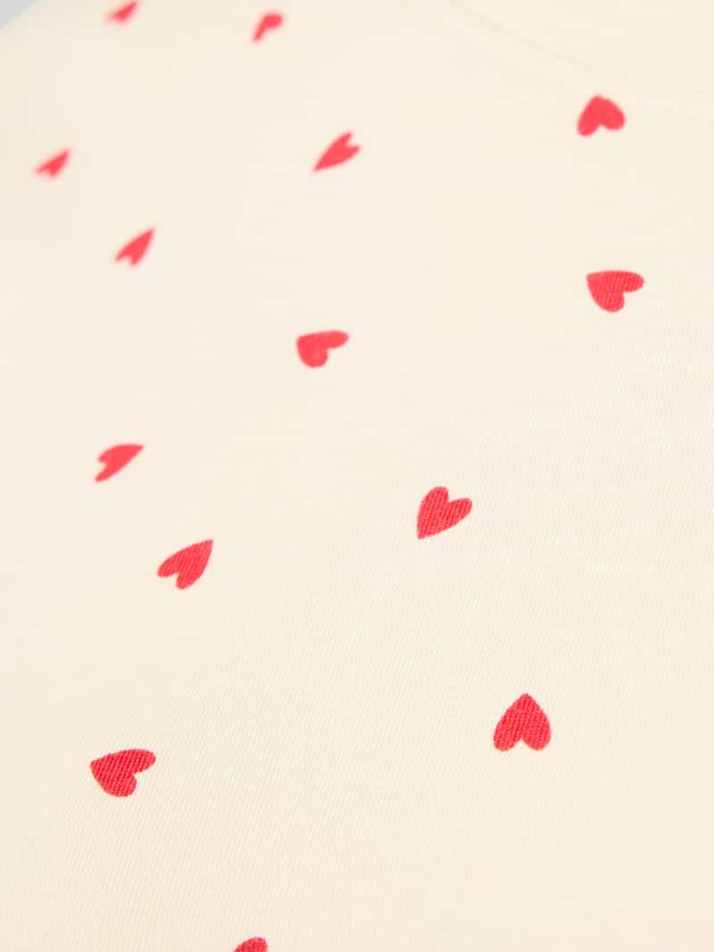 Jake*s Casual Pyjamabovendeel met ronde hals