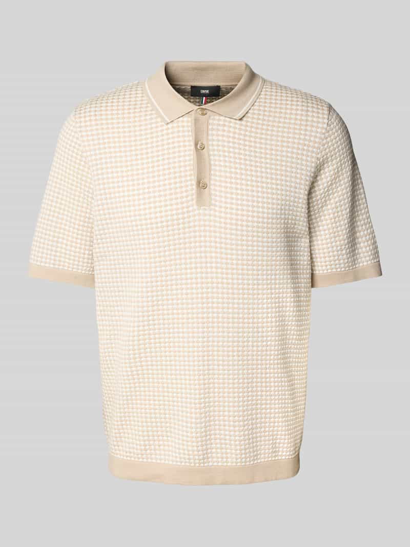 CINQUE Regular fit poloshirt met structuurmotief model 'FLAVIN'