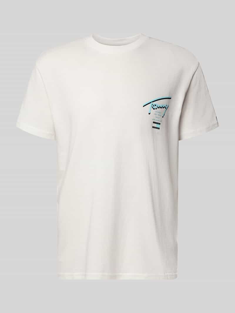 Tommy Jeans Regular fit T-shirt van puur katoen
