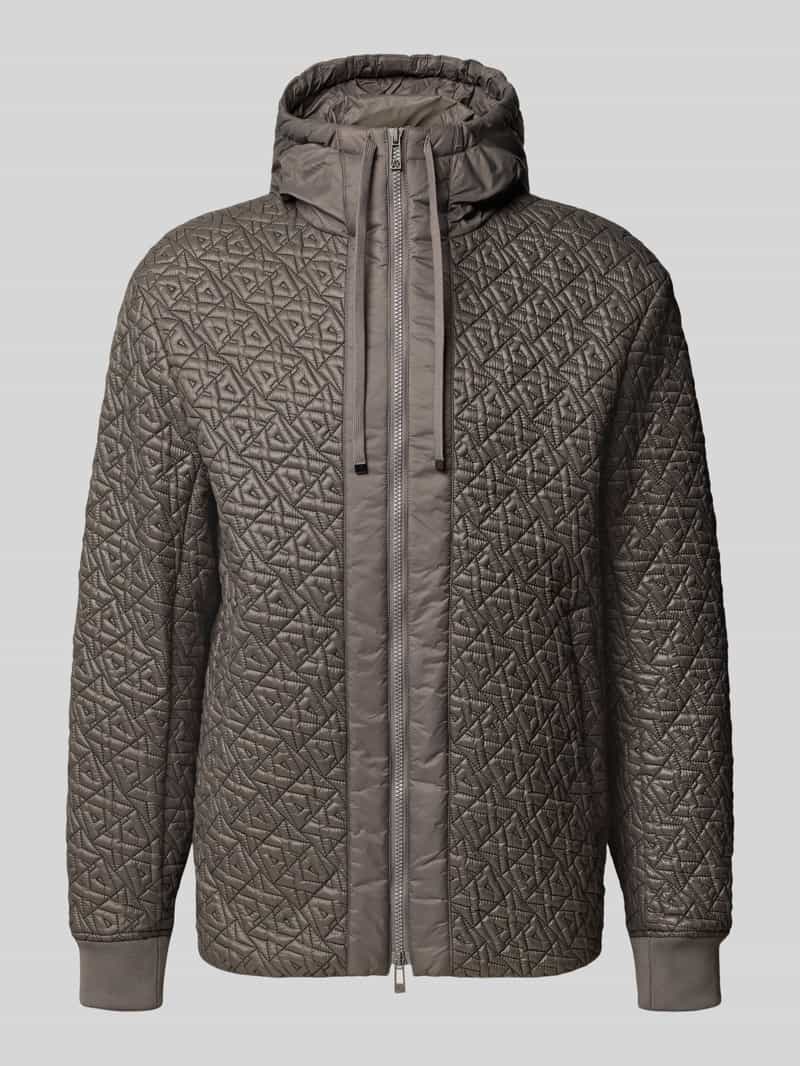 Armani Exchange Blouson met tweewegsritssluiting en opstaande kraag