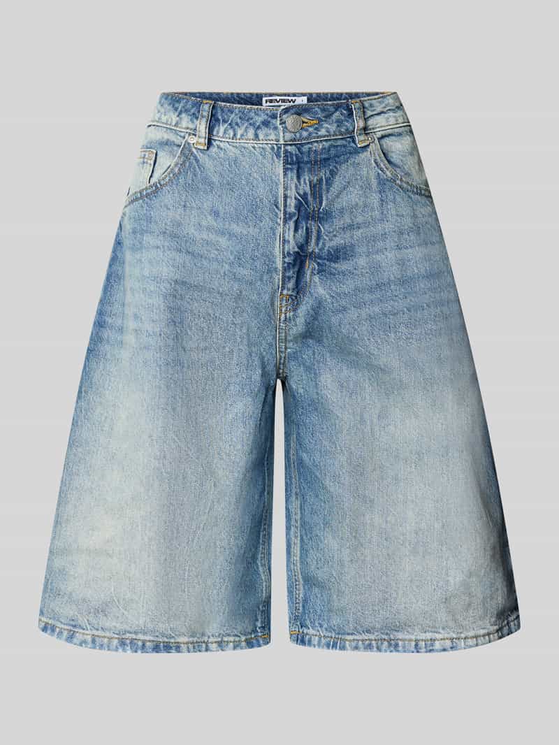 Review Baggy fit korte jeans in 5-pocketmodel