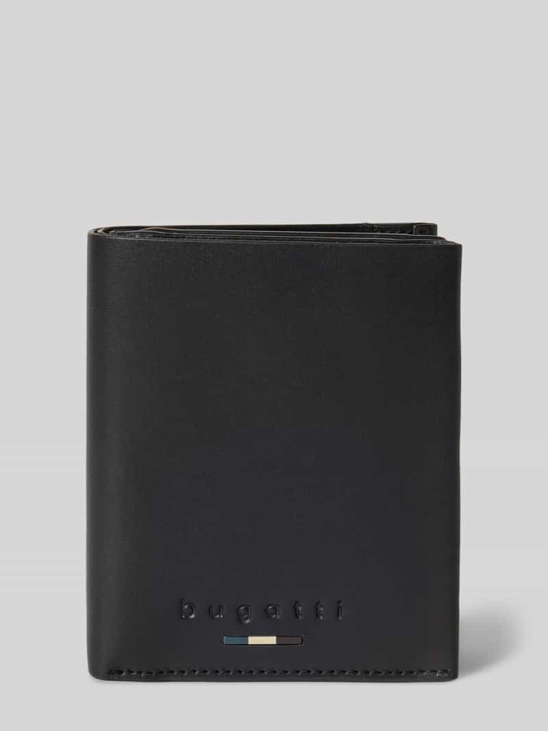 Bugatti Portemonnee met labeldetail model 'Romeo'