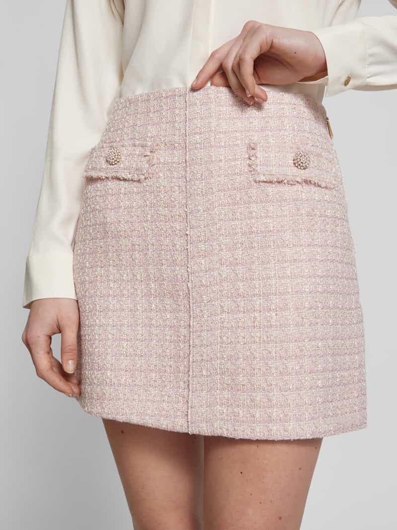 Guess Minirok met structuurmotief model 'DAPHNEE'