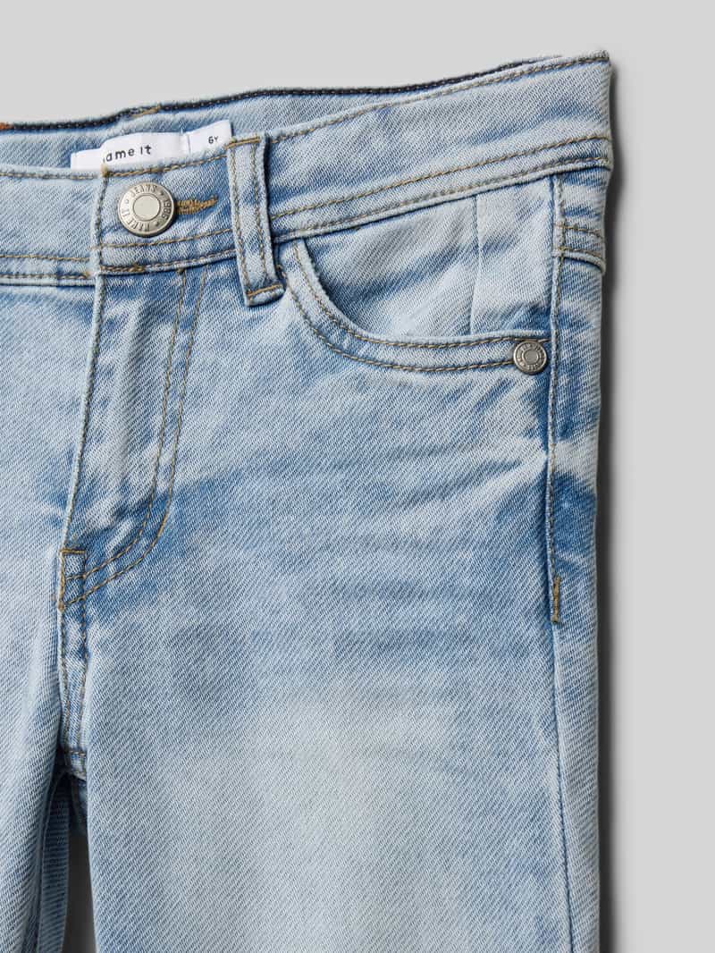 name it Slim fit jeans met viscose model 'THEO'