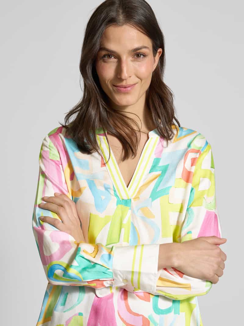 Emily Van den Bergh Regular fit tuniek met ballonmouwen