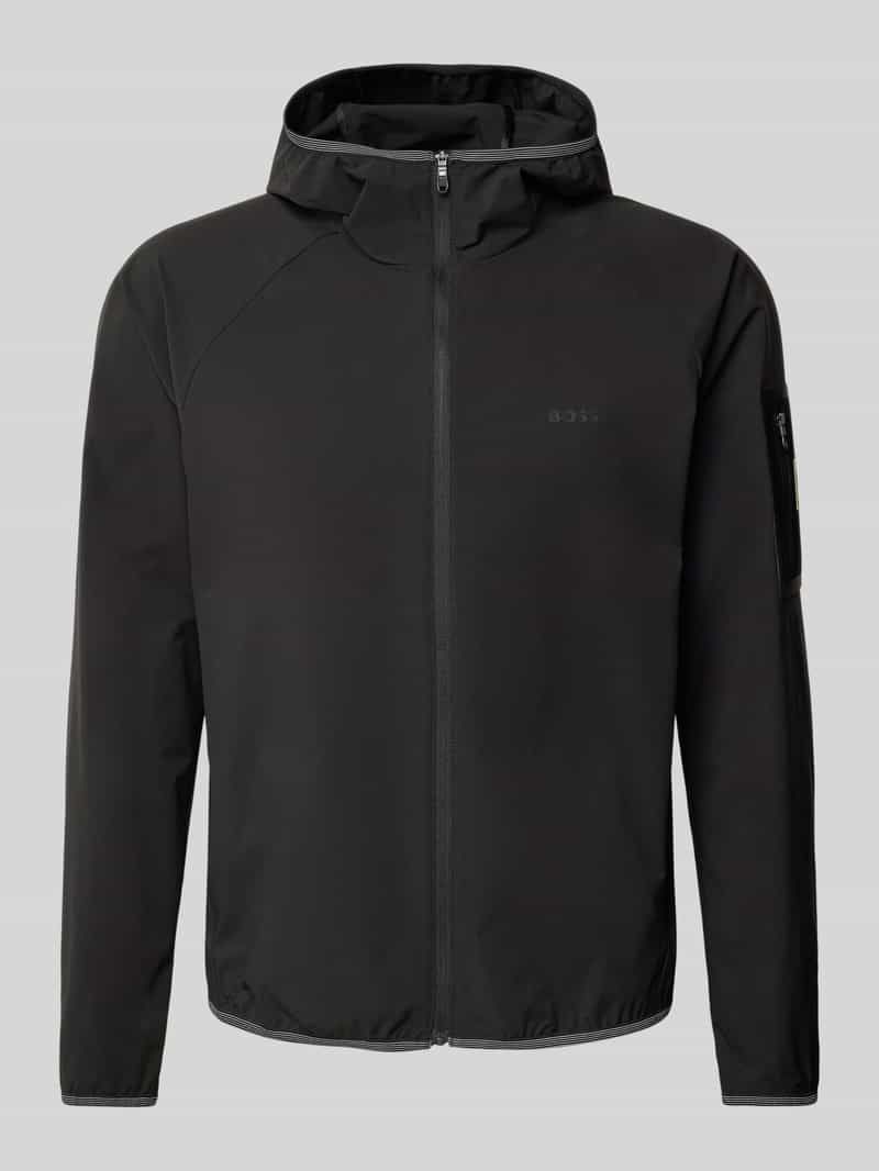 BOSS Green Sweatjack met capuchon model 'Cush'
