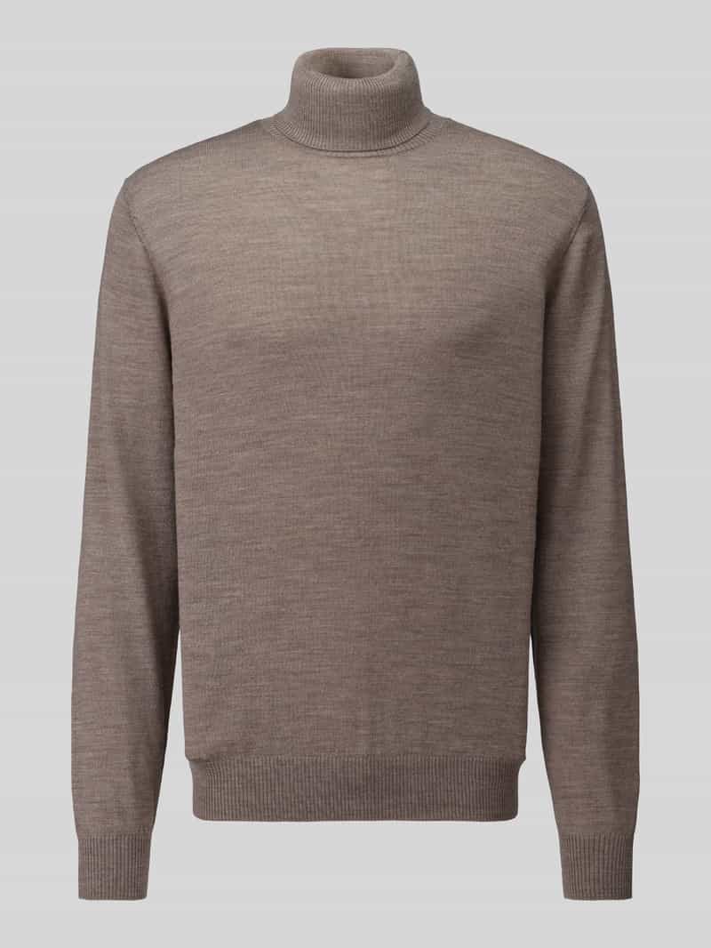 Jake*s Studio Men Regular fit coltrui van zuivere wol model 'MIKO'