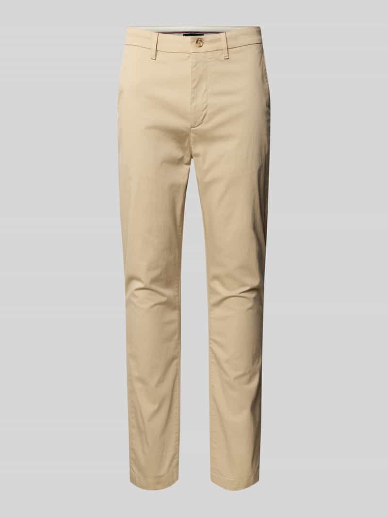 Tommy Hilfiger Slim fit chino van katoenmix