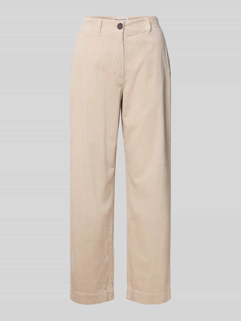 Marc O'Polo Regular fit corduroy broek van puur katoen